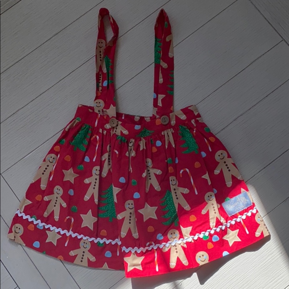 Eleanor Rose gingerbread skirt & shirt